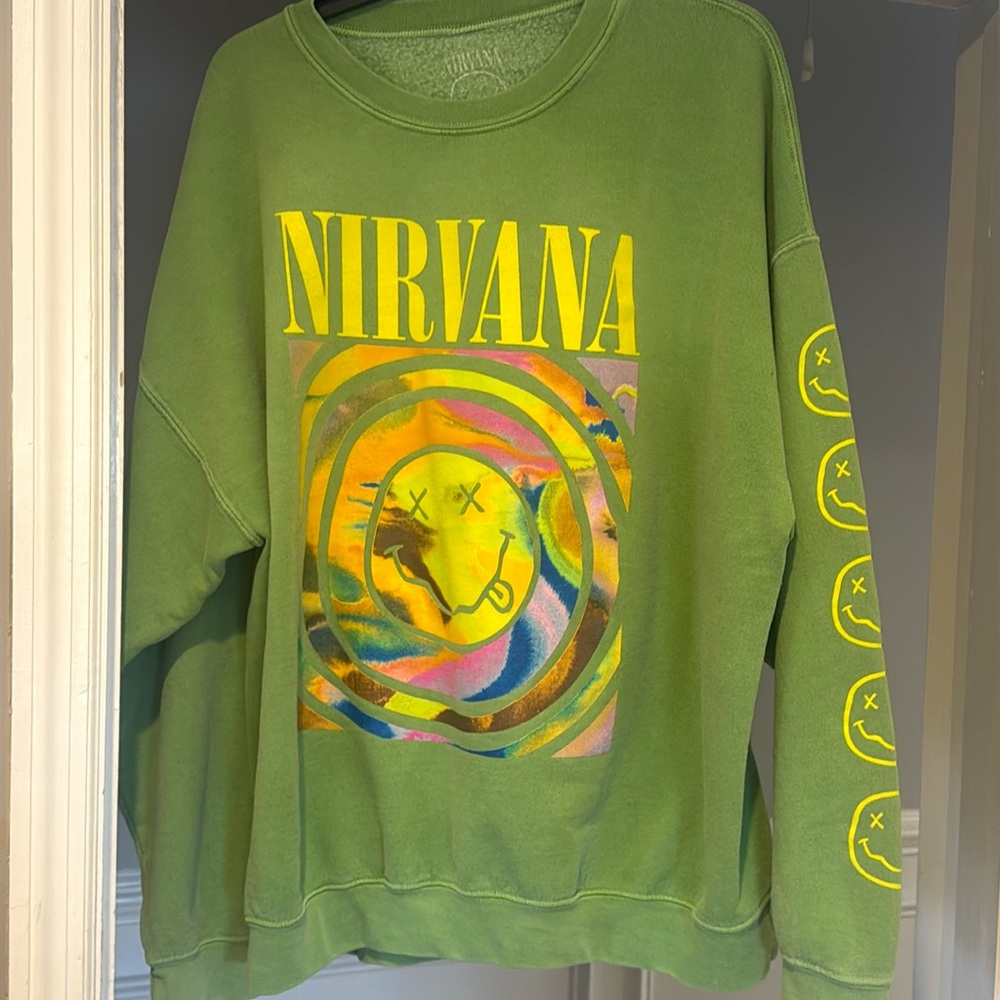 Nirvana Spiral Crewneck